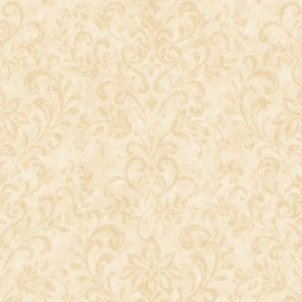 Wallpaper Beige Country Damask